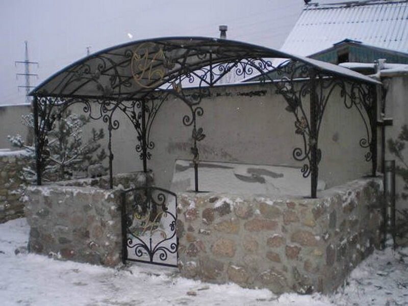 Кованая беседка Фото 079