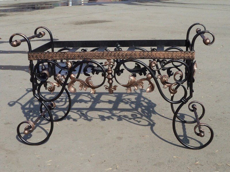 Кованые диваны и банкетки Фото 004