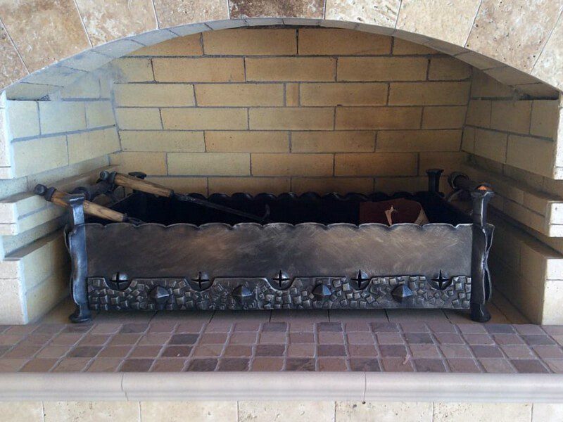 Кованые изделия для камина Фото 063