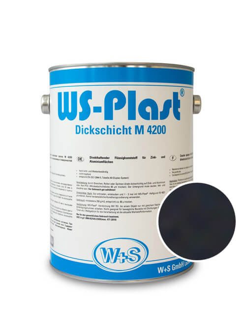 Краска WS Plast черный