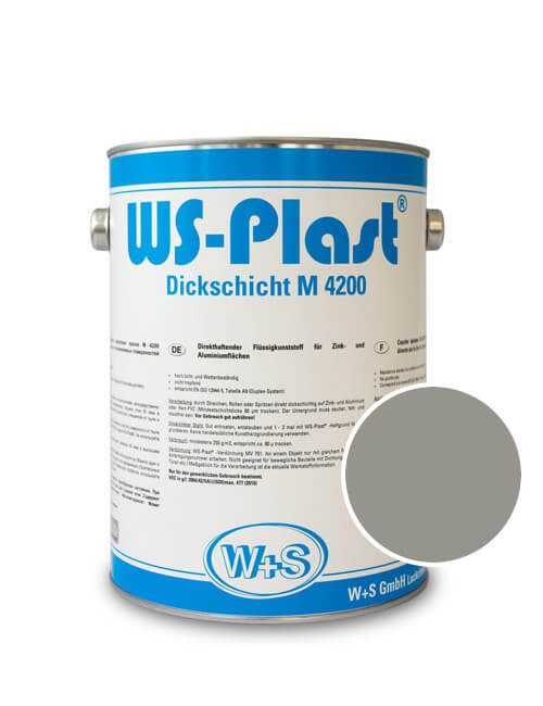 Краска WS Plast каменно серый