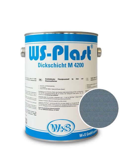 Краска WS Plast металлик бирюза