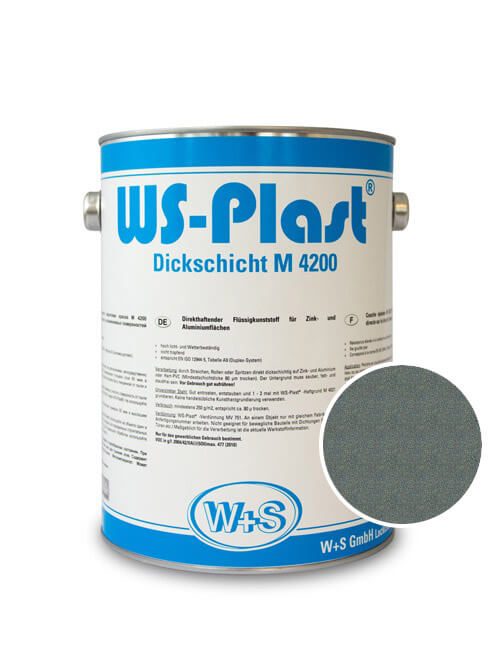 Краска WS Plast металлик изумруд