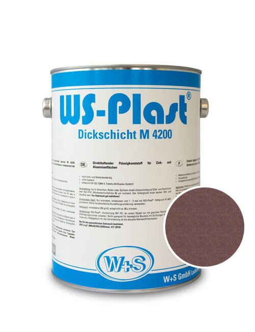 Краска WS Plast металлик янтарь