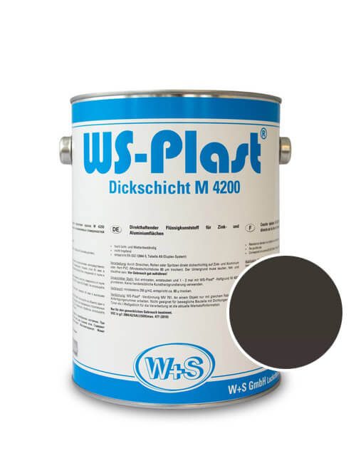 Краска WS Plast серо коричневый