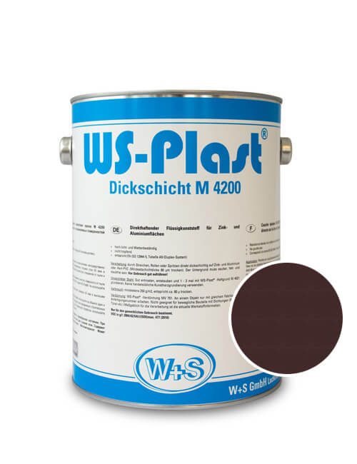 Краска WS Plast шоколад