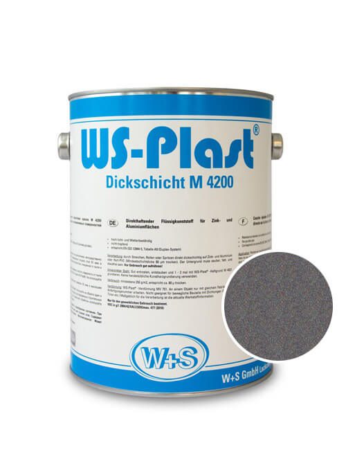 Краска WS Plast светлый графит