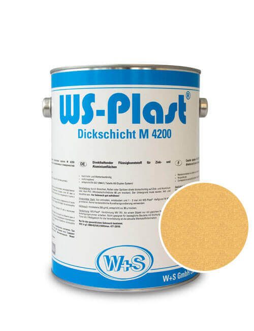 Краска WS Plast золото
