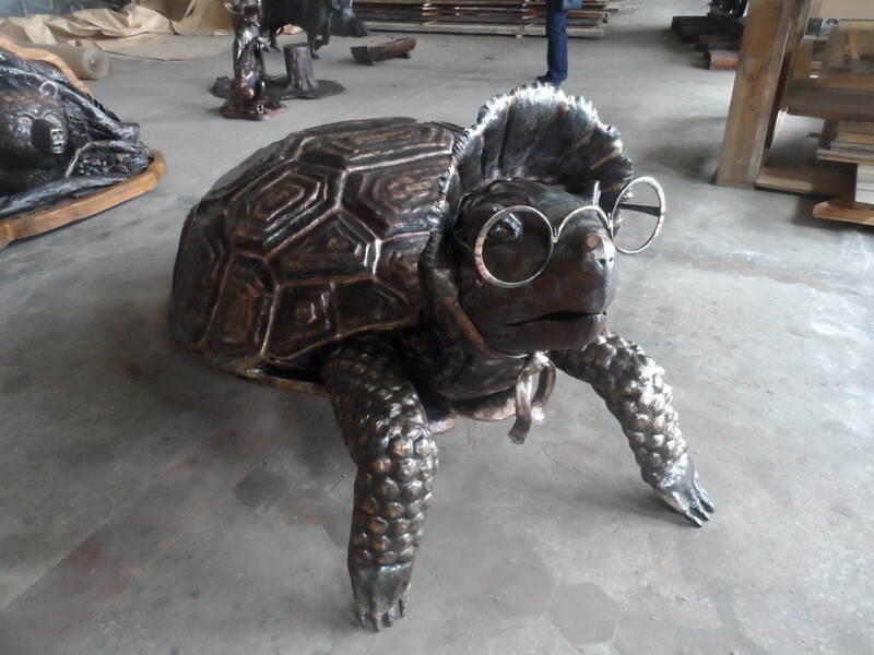 Кованая черепаха 003