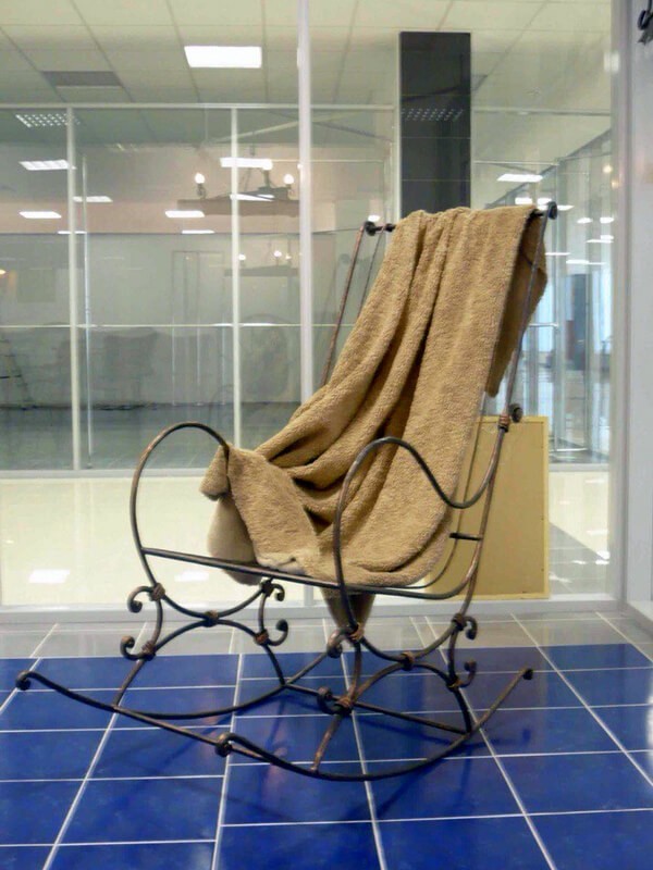 Кованые кресла качалки Фото 006