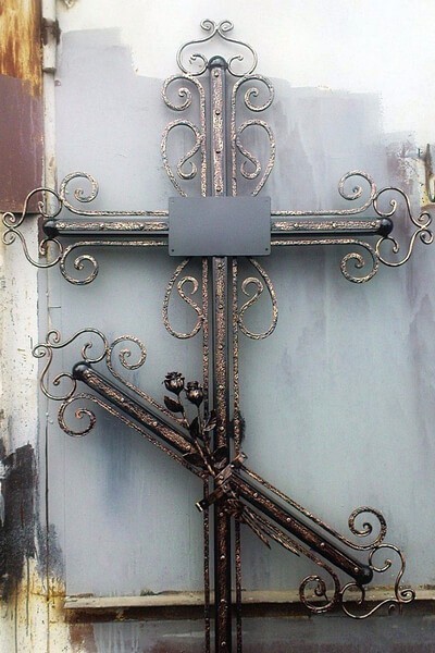 Кованые кресты Фото 039