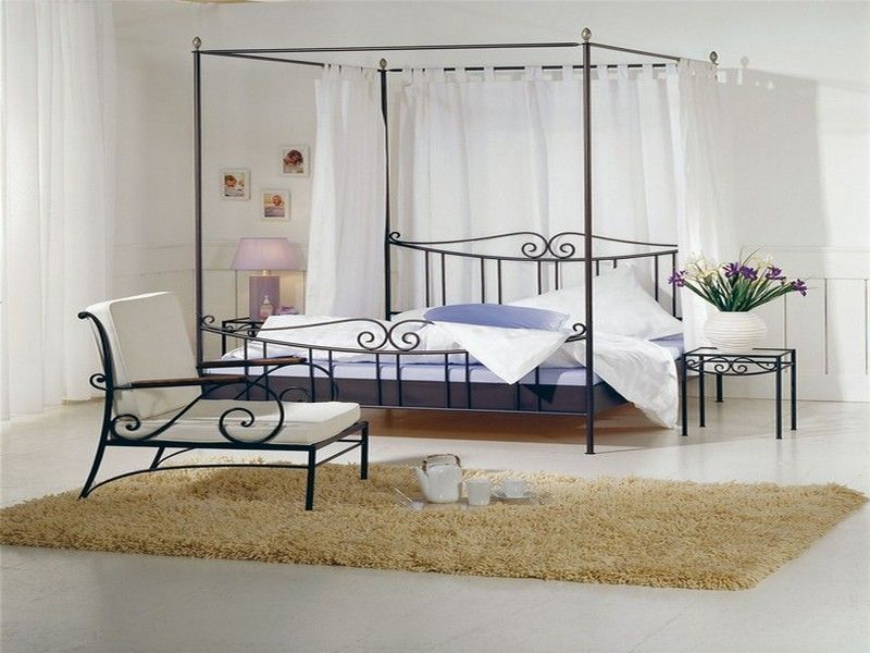 Кованые кровати Фото 129