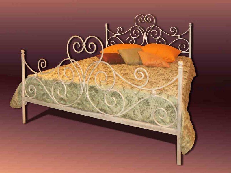 Кованые кровати Фото 153