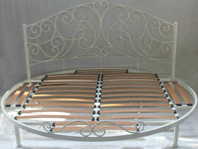 Кованые кровати Фото 155