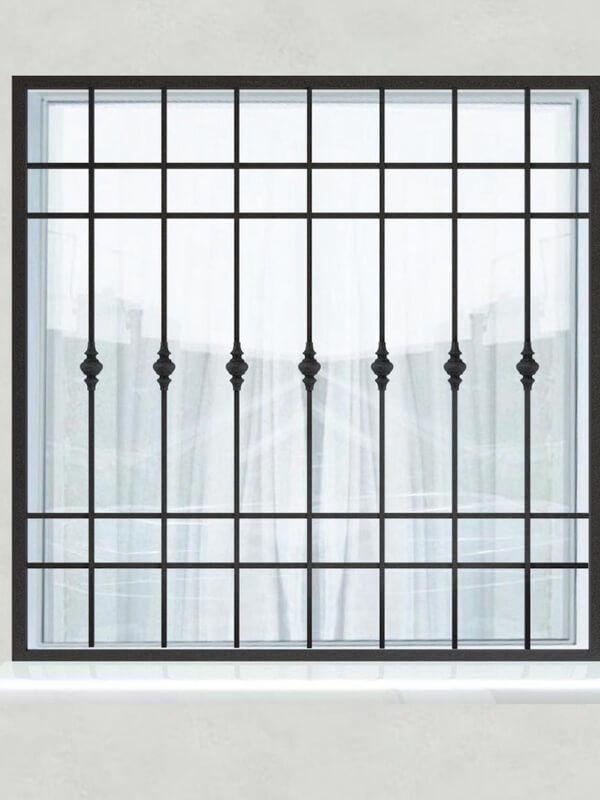 Кованые решетки на окна Эскиз 005