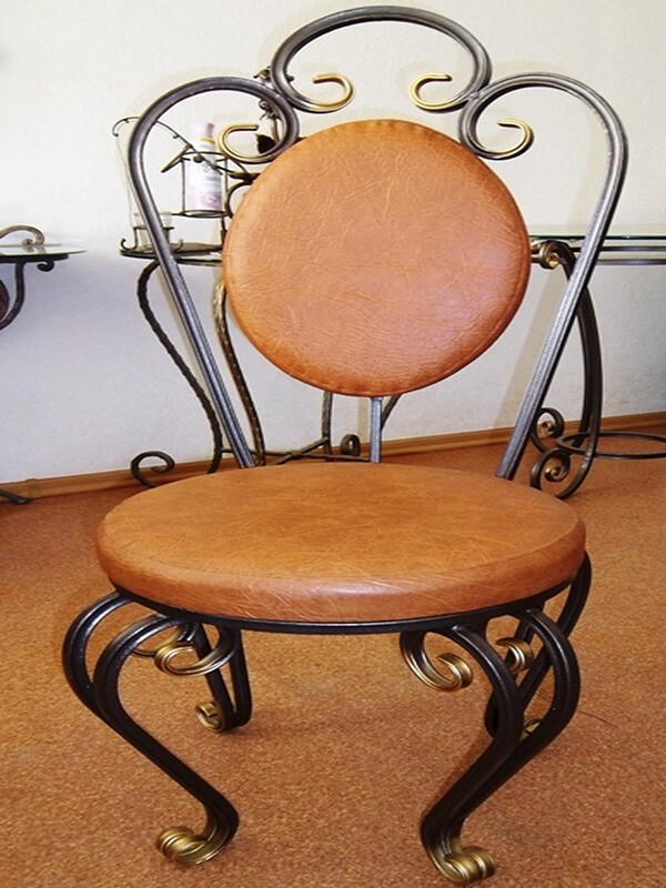 Кованые столы и стулья Фото 011