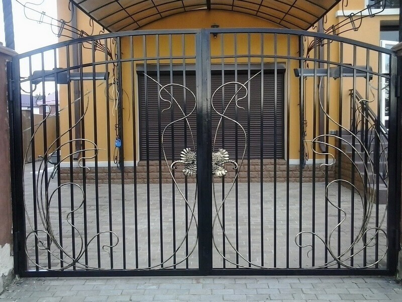 Кованые ворота Фото 031