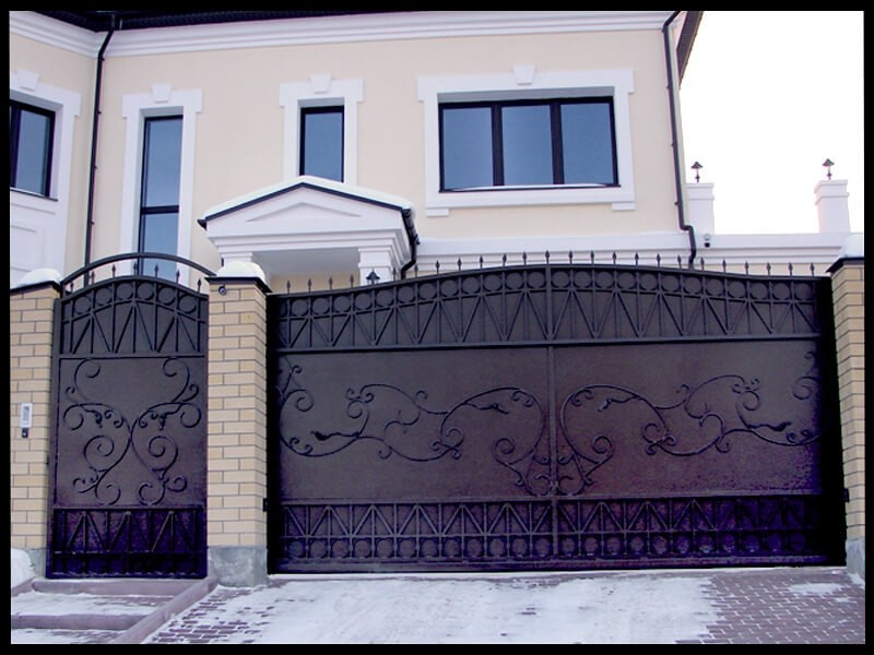 Кованые ворота Фото 180