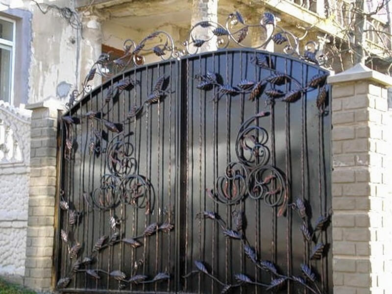 Кованые ворота Фото 227
