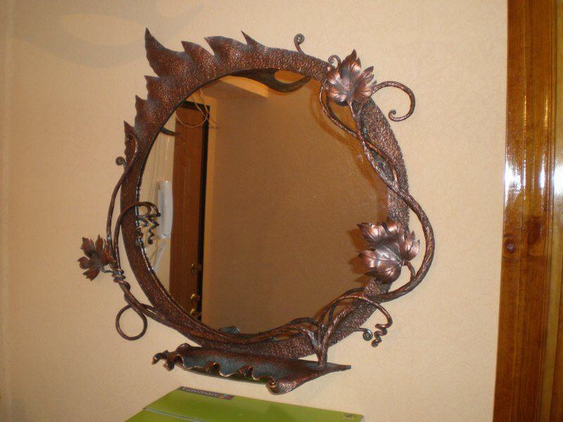 Кованые зеркала Фото 074