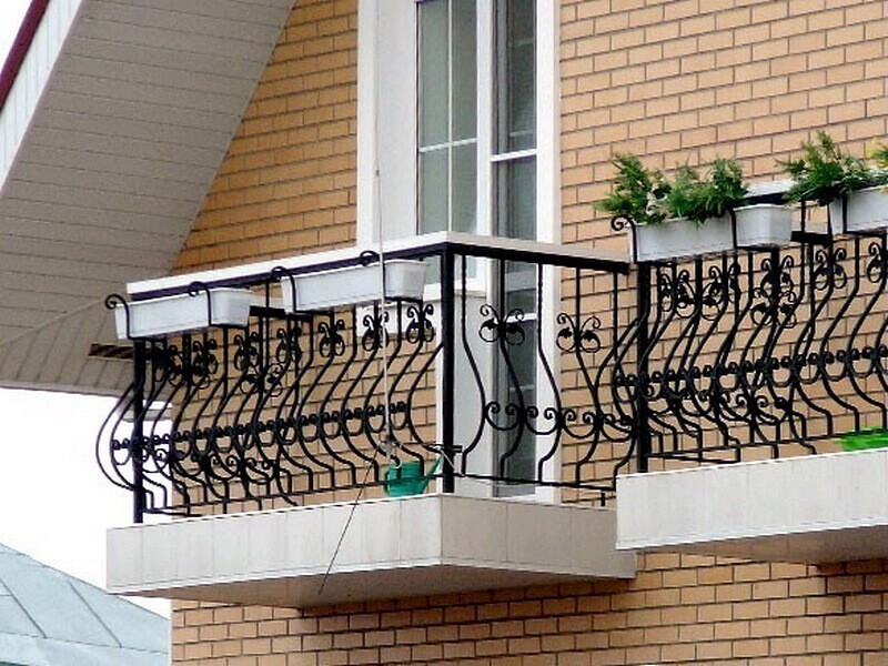 Кованый балкон Фото 006