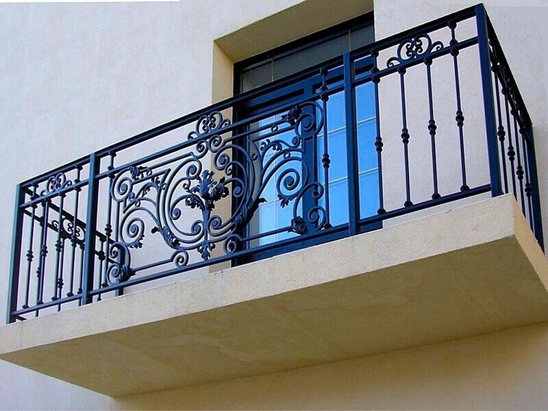 Кованый балкон Фото 009