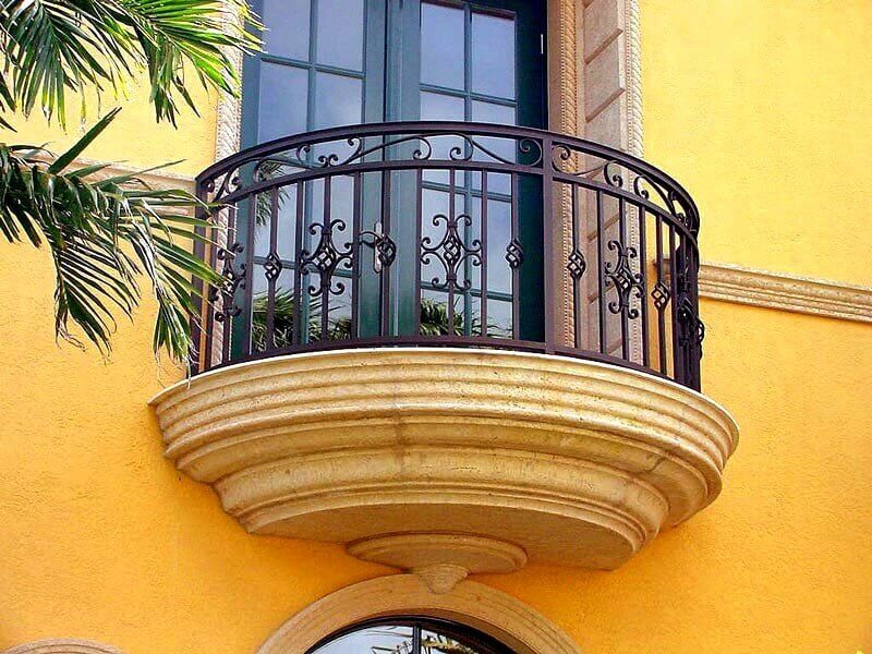 Кованый балкон Фото 021
