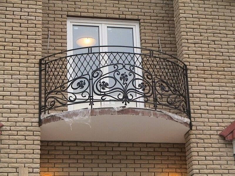 Кованый балкон Фото 039