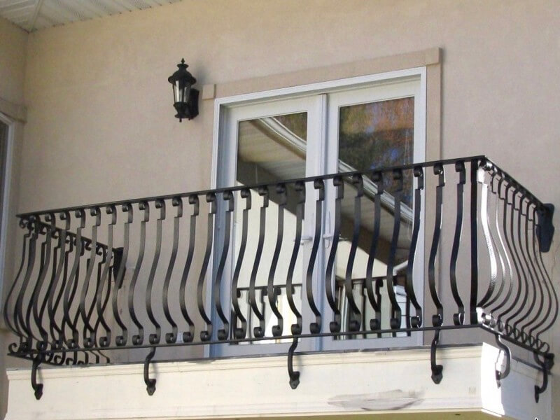 Кованый балкон Фото 041