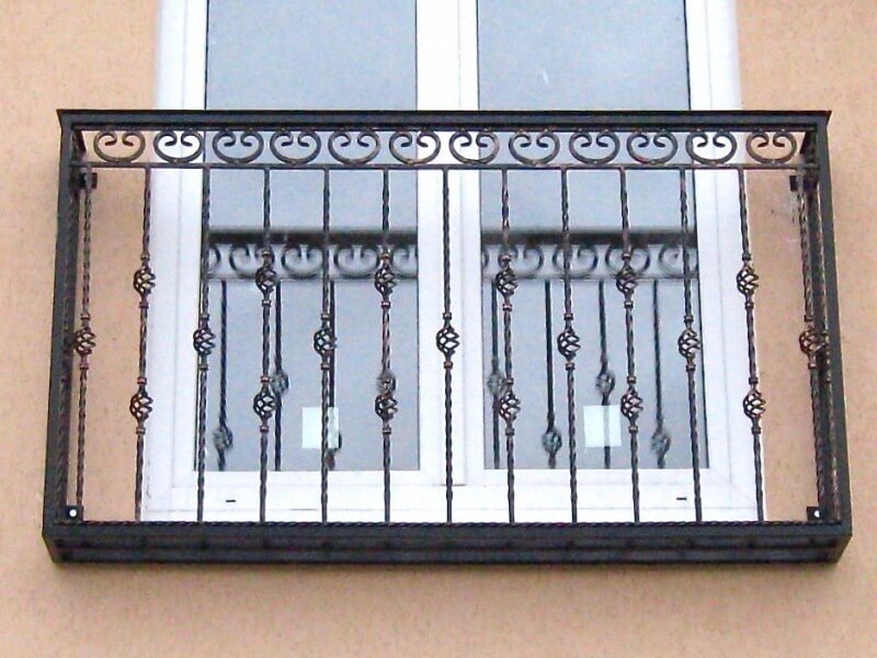 Кованый балкон Фото 044