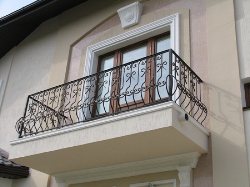 Кованый балкон Фото 049