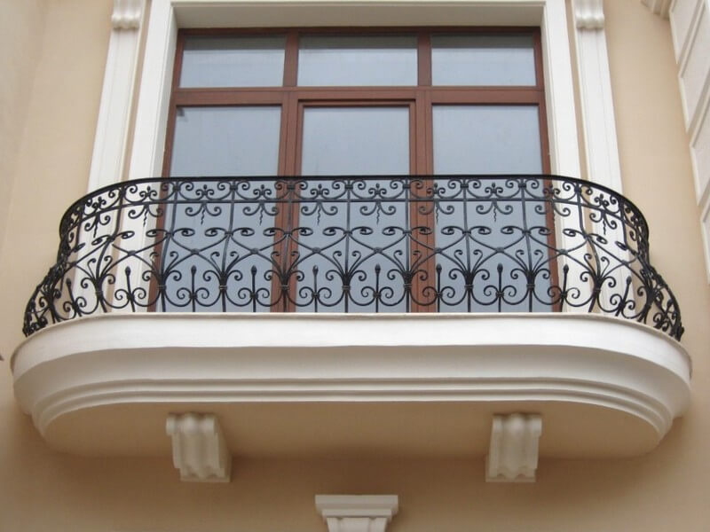 Кованый балкон Фото 072