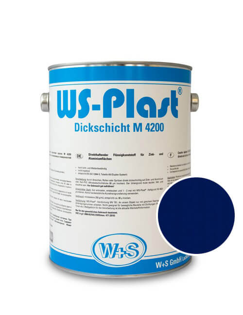 Краска WS Plast синий